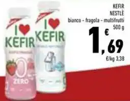 Conad Superstore Kefir nestle bianco, fragola e multifrutti offerta