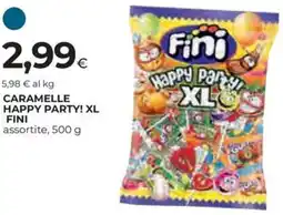 Ipercoop Caramelle happy party! xl FINI offerta