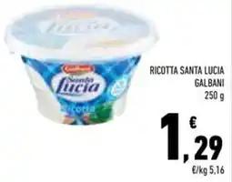 Conad Superstore Ricotta santa lucia GALBANI offerta