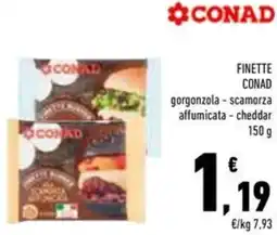 Conad Superstore Finette conad gorgonzola e scamorza offerta