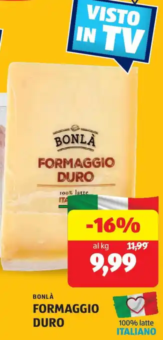 Bonlà formaggio duro