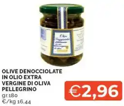 Mercatò Olive denocciolate in olio extra vergine di oliva PELLEGRINO offerta