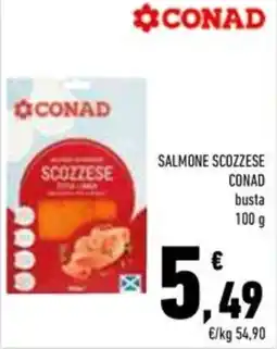 Conad Superstore Salmone scozzese conad busta offerta