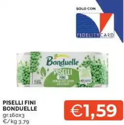 Mercatò Piselli fini BONDUELLE offerta