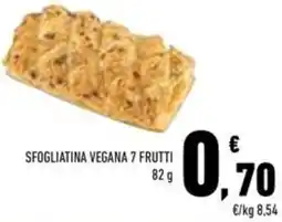 Conad Superstore Sfogliatina vegana 7 frutti offerta