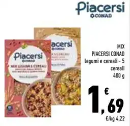 Conad Superstore Mix piacersi conad legumi e cereali offerta