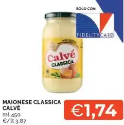 Mercatò Maionese classica CALVÈ offerta