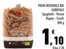 Conad Superstore Pasta integrale bio GAROFALO offerta