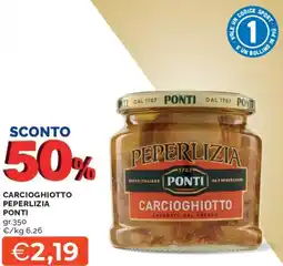 Mercatò Carcioghiotto peperlizia PONTI offerta