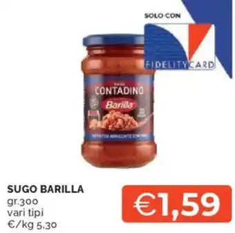 Mercatò Sugo BARILLA offerta