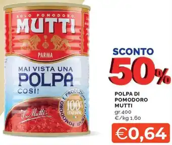 Mercatò Polpa di pomodoro MUTTI offerta
