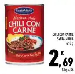 Conad Superstore Chili con carne SANTA MARIA offerta