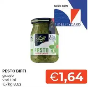 Mercatò Pesto BIFFI offerta