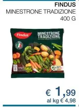 Coop FINDUS MINESTRONE TRADIZIONE offerta