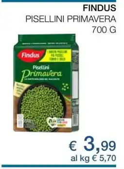 Coop Findus Pisellini Primavera offerta