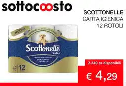Coop SCOTTONELLE Carta igienica 12 rotoli offerta