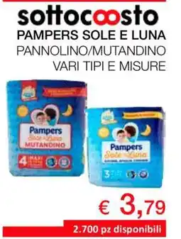 Coop Pampers Sole e Luna offerta