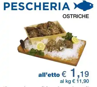 Coop Ostriche offerta