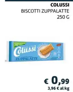 Coop COLUSSI BISCOTTI ZUPPALATTE offerta