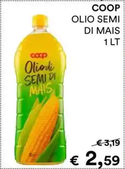 Coop COOP OLIO SEMI DI MAIS 1 LT offerta