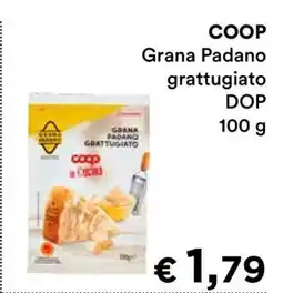 Coop COOP Grana Padano Grattugiato DOP offerta