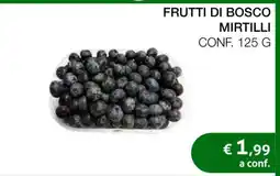 Coop Frutti di bosco/Mirtilli offerta