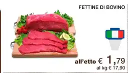 Coop FETTINE DI BOVINO offerta