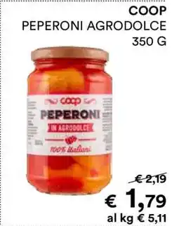 Coop COOP Peperoni Agrodolce offerta