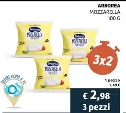 Coop ARBOREA MOZZARELLA offerta