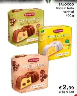Coop BALOCCO Torte in festa vari tipi offerta