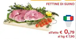 Coop Fettine di suino offerta