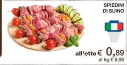 Coop Spiedini Di Suino offerta