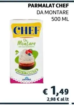 Coop PARMALAT CHEF DA MONTARE offerta