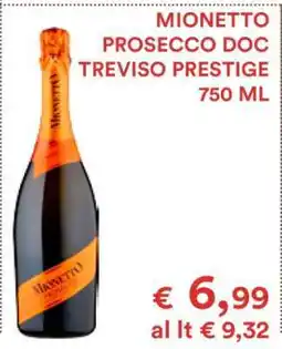 Coop MIONETTO PROSECCO DOC TREVISO PRESTIGE offerta