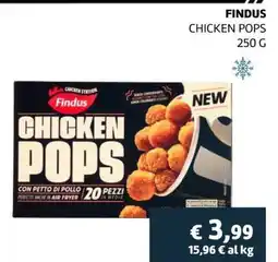 Coop FINDUS CHICKEN POPS offerta