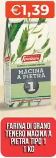 Mercatò Farina di grano tenero macina a pietra tipo 1 offerta