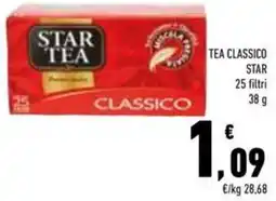 Conad Superstore Tea classico star 25 filtri offerta
