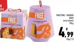 Conad Superstore Panettone e pandoro bauli senza lattosio offerta