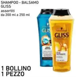 Conad Superstore Shampoo - balsamo GLISS offerta