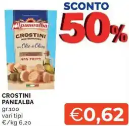 Mercatò Crostini PANEALBA offerta