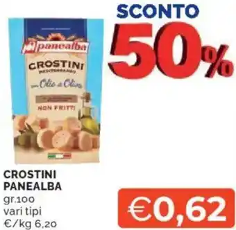 Mercatò Crostini PANEALBA offerta
