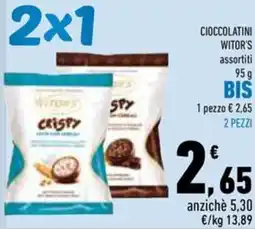 Conad Superstore Cioccolatini WITOR'S offerta