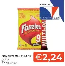 Mercatò Fonzies multipack offerta