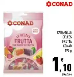 Conad Superstore Caramelle gelees frutta CONAD offerta