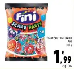 Conad Superstore Scary party halloween FINI offerta