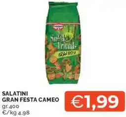 Mercatò Salatini gran festa CAMEO offerta