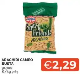 Mercatò Arachidi cameo busta offerta