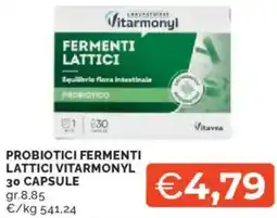 Mercatò Probiotici fermenti lattici vitarmonyl 30 capsule offerta