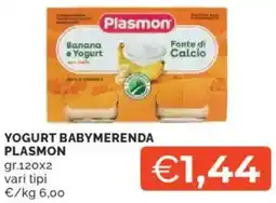 Mercatò Yogurt babymerenda PLASMON offerta