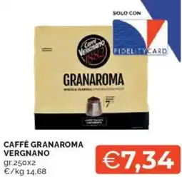 Mercatò Caffè granaroma vergnano offerta